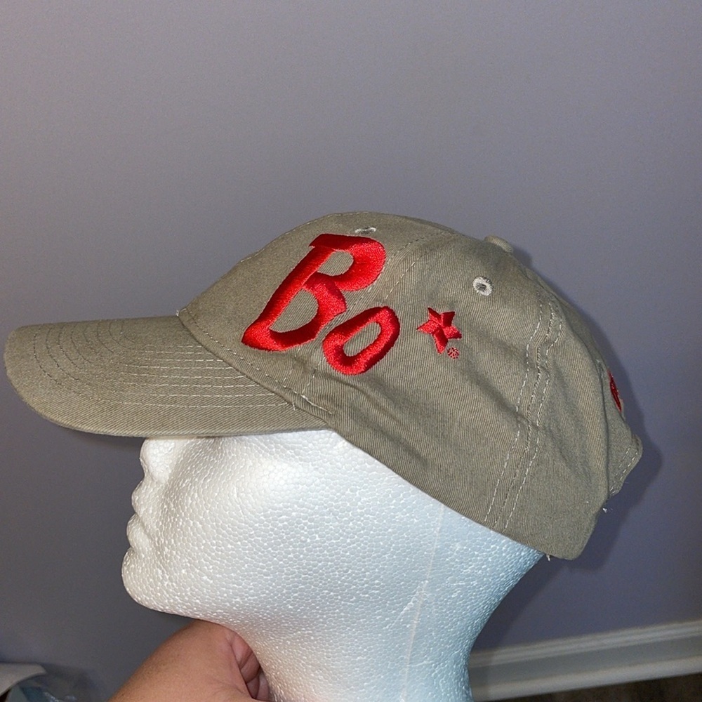 Barco Uniforms Bojangles Cotton Tan Embroidered Hat Cap